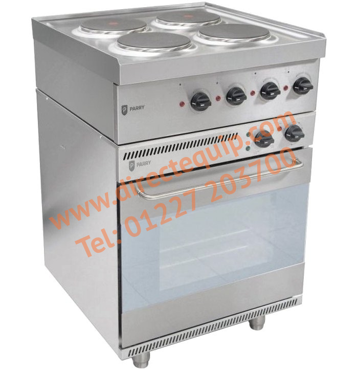 Parry NPEO1871 Electric Oven - 4 Hob Top